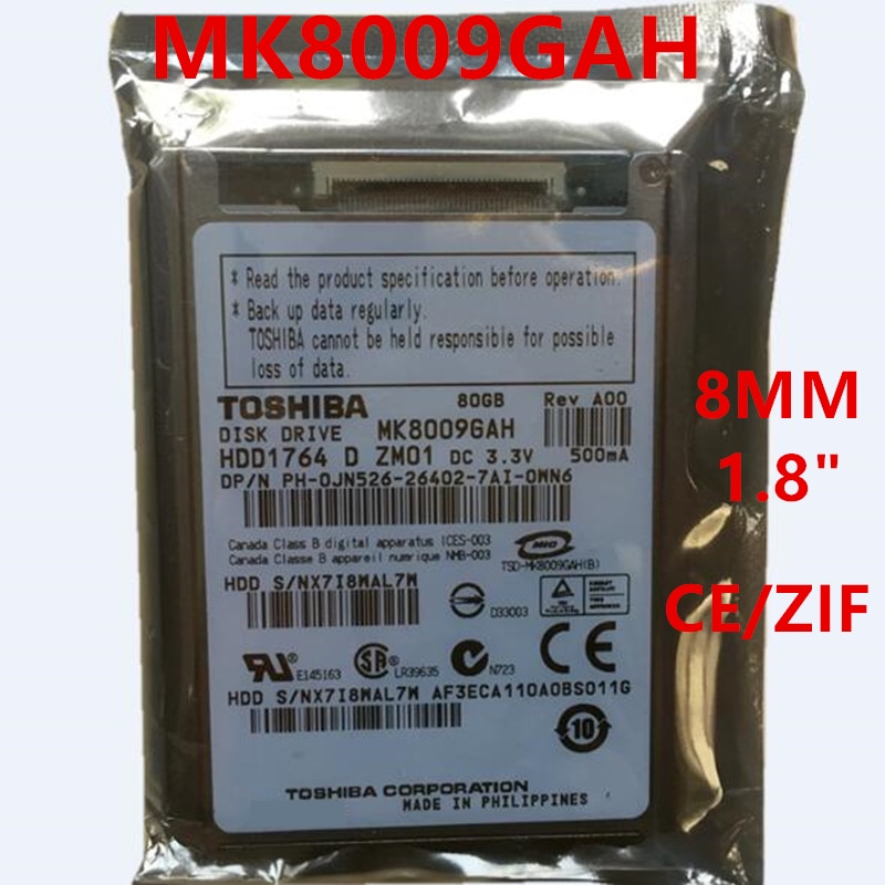 ù D420 D430   HDD, 80GB 1.8 ġ CE ZI..